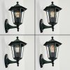 LORIA Outdoor Wall Light green, black, 1-light source