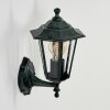 LORIA Outdoor Wall Light green, black, 1-light source