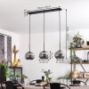 APEDO Pendant Light - glass Smoke-coloured, 3-light sources
