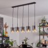 PARANE Pendant Light - glass clear, Smoke-coloured, 5-light sources