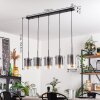 PARANE Pendant Light - glass clear, Smoke-coloured, 5-light sources