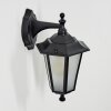 LORIA Outdoor Wall Light black, 1-light source