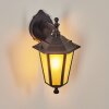 LORIA Outdoor Wall Light black, 1-light source
