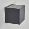 BARRERO Outdoor Wall Light LED anthracite, 1-light source