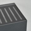 BARRERO Outdoor Wall Light LED anthracite, 1-light source