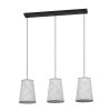 Eglo ALSAGER Pendant Light black, 3-light sources