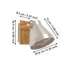 Eglo CAWTON Wall Light Ecru, 1-light source