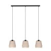 Eglo TABLEY Pendant Light black, 3-light sources