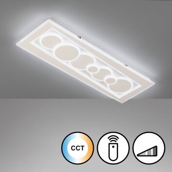 Fischer & Honsel RATIO Ceiling Light LED white, 1-light source, Remote control