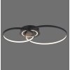Leuchten-Direkt ASMINA Ceiling Light LED black, 2-light sources