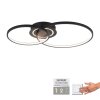 Leuchten-Direkt ASMINA Ceiling Light LED black, 2-light sources