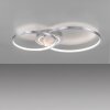 Leuchten-Direkt ASMINA Ceiling Light LED silver, 2-light sources