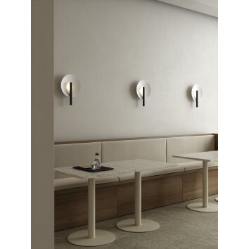 Design For The People by Nordlux FURIKO Wall Light black, 1-light source