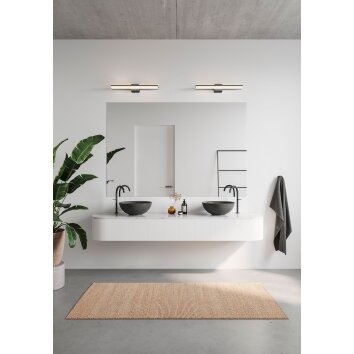 Nordlux TINIA mirror light LED black, 1-light source