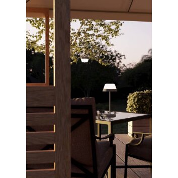 Eglo MEGGIANO Table lamp LED grey, 2-light sources