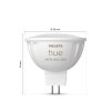 Philips Hue LED GU5.3 6.3 Watt 2000-6500 Kelvin 400 lumen