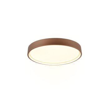 Trio DOHA Ceiling Light LED brown, 1-light source