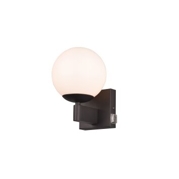 Trio KULA Wall Light black, 1-light source