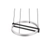 Trio THOMPSON Pendant Light LED brushed aluminium, 1-light source, Remote control, Colour changer
