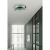 Trio THOMPSON Ceiling Light LED brushed aluminium, 1-light source, Remote control, Colour changer