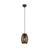 Reality BIDAR Pendant Light gold, Ecru, black, 1-light source
