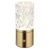 Globo LUNKI Table lamp LED brass, 1-light source