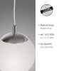 Paul Neuhaus BOLO Pendant Light silver, 1-light source