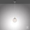 Paul Neuhaus BOLO Pendant Light silver, 1-light source