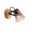 JUST LIGHT GERDA LANGSTRÖM Wall Light Ecru, black, 1-light source