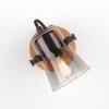 JUST LIGHT GERDA LANGSTRÖM Wall Light Ecru, black, 1-light source