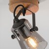 JUST LIGHT GERDA LANGSTRÖM Wall Light Ecru, black, 1-light source