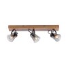 JUST LIGHT GERDA LANGSTRÖM Ceiling Light Ecru, black, 3-light sources