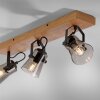 JUST LIGHT GERDA LANGSTRÖM Ceiling Light Ecru, black, 3-light sources