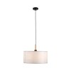 JUST LIGHT GERDA SOFIE Pendant Light Ecru, black, 1-light source