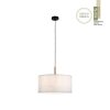 Leuchten-Direkt GREEN SOFIE Pendant Light Ecru, black, 1-light source