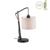 Leuchten-Direkt GREEN SOFIE Table lamp Ecru, black, 1-light source