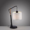 Leuchten-Direkt GREEN SOFIE Table lamp Ecru, black, 1-light source