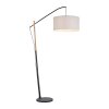 Leuchten-Direkt GREEN SOFIE Floor Lamp Ecru, black, 1-light source
