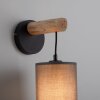 JUST LIGHT GERDA TRIBU Wall Light Ecru, black, 1-light source