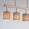 Leuchten-Direkt GREEN TRIBU Pendant Light Ecru, black, 4-light sources