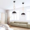 Paul Neuhaus LUMA Pendant Light black, 1-light source