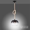Paul Neuhaus LUMA Pendant Light black, 1-light source