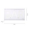 Leuchten-Direkt NEON-BAR decorative light LED transparent, clear, 1-light source