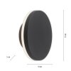 Paul Neuhaus PUNTUA Outdoor Wall Light LED anthracite, 1-light source