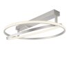 Paul Neuhaus Q-BELUGA Ceiling Light LED silver, 1-light source, Remote control