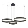 Paul Neuhaus SCULLI Pendant Light LED black, 2-light sources