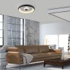 Leuchten-Direkt VERTIGO Ceiling Light LED black, 1-light source, Remote control
