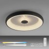 Leuchten-Direkt VERTIGO Ceiling Light LED black, 1-light source, Remote control