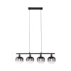 Leuchten-Direkt ZEA Pendant Light black, 4-light sources