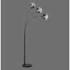 Leuchten-Direkt ZEA Floor Lamp black, 3-light sources